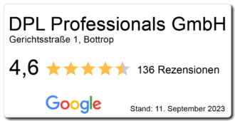 Googlebewertung für Stelle